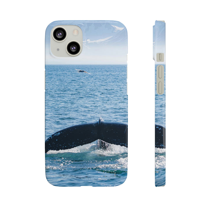 A Whale and A Mountain - Phone Case