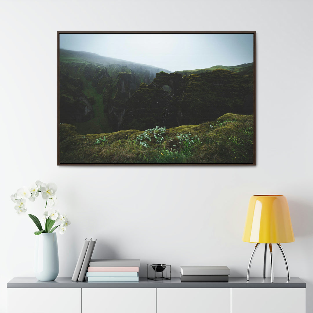 Mystical Canyon - Canvas with Frame