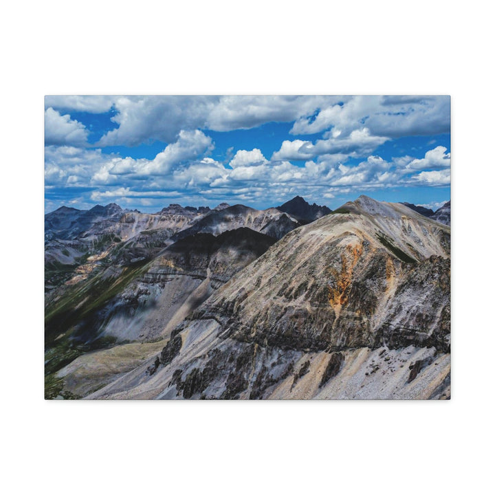 Imogene Pass From the Air - Canvas