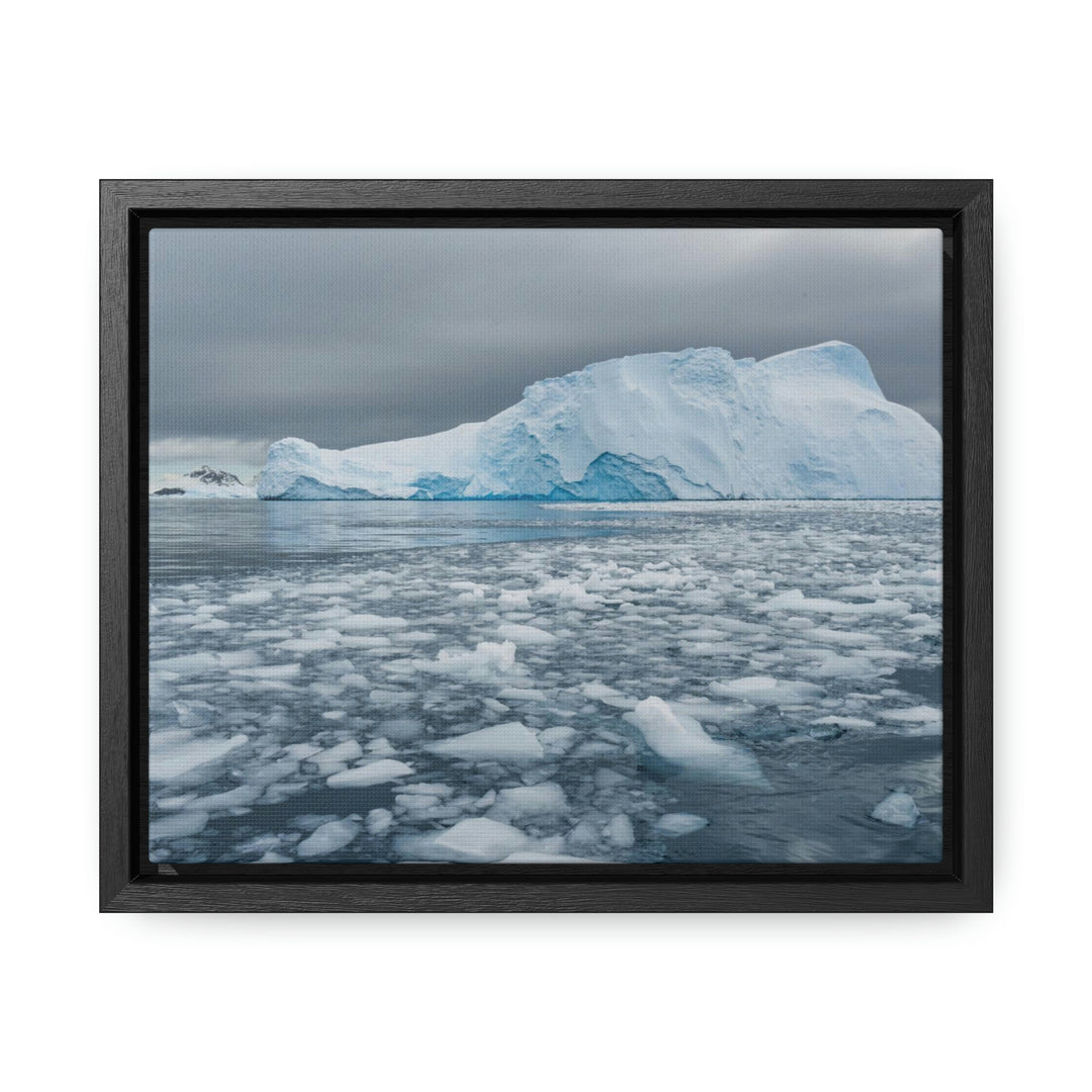 Lane of Ice - Canvas with Frame