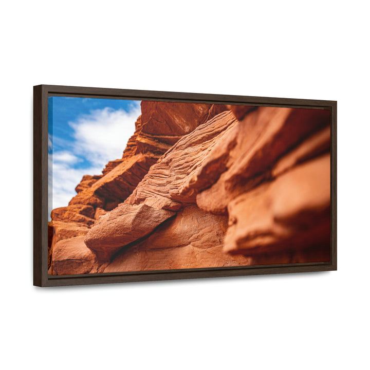 Layers of Rock - Canvas with Frame