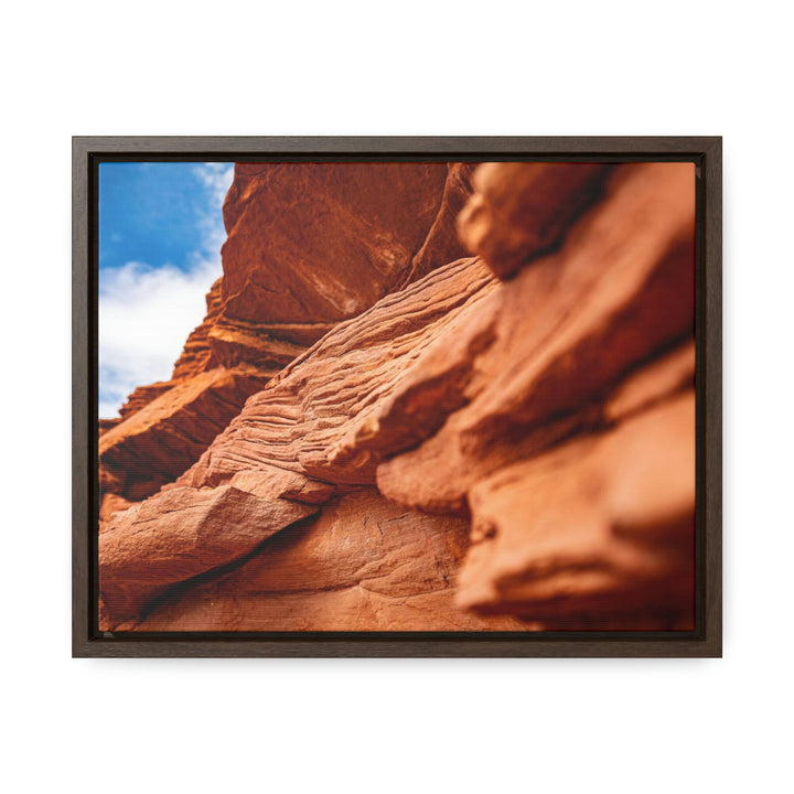 Layers of Rock - Canvas with Frame