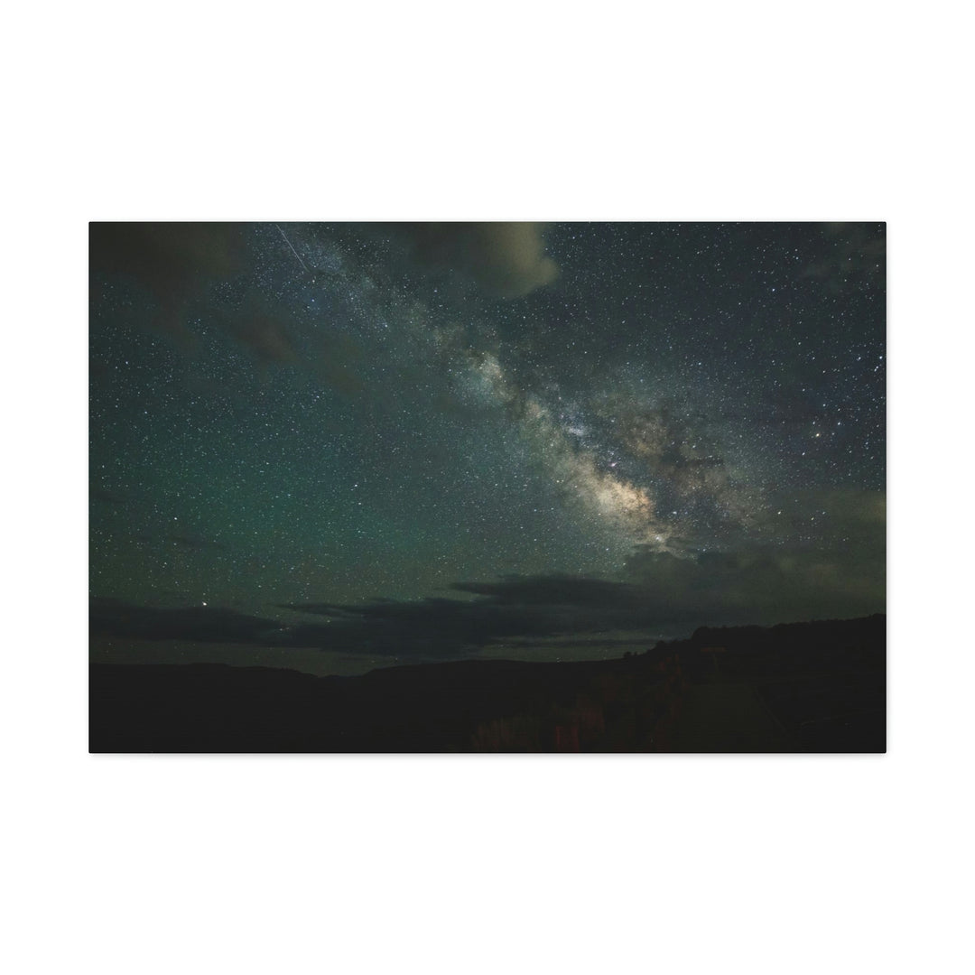 Milky Way Through the Clouds Part 2 - Canvas