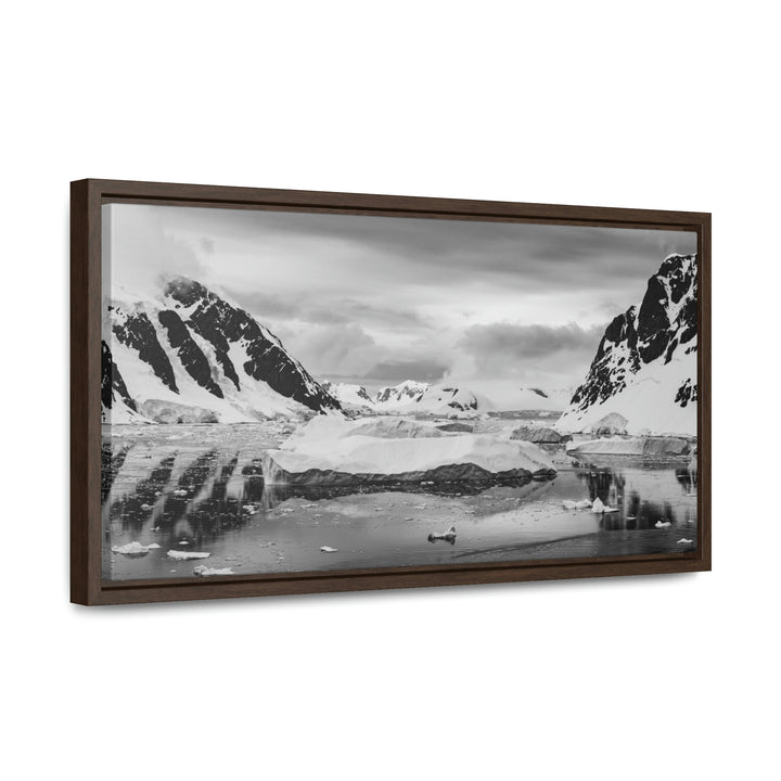 A Still Day in Black and White - Canvas with Frame