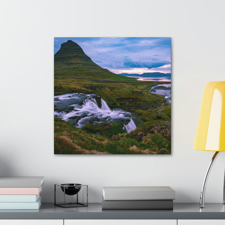 An Icelandic Sunset - Canvas