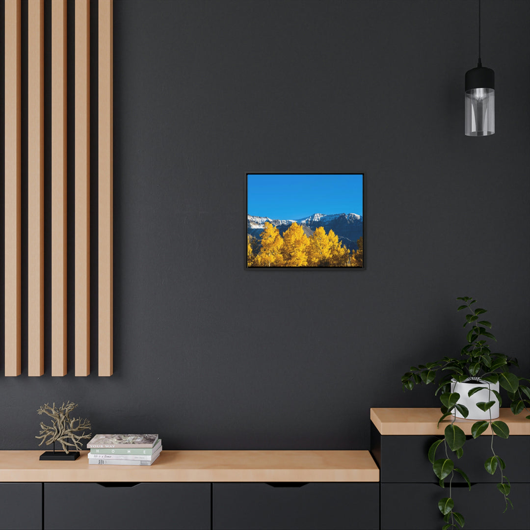 Golden Glow - Canvas with Frame