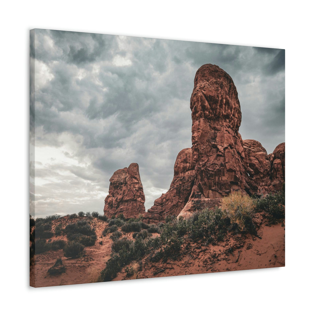 Dramatic Rocks - Canvas