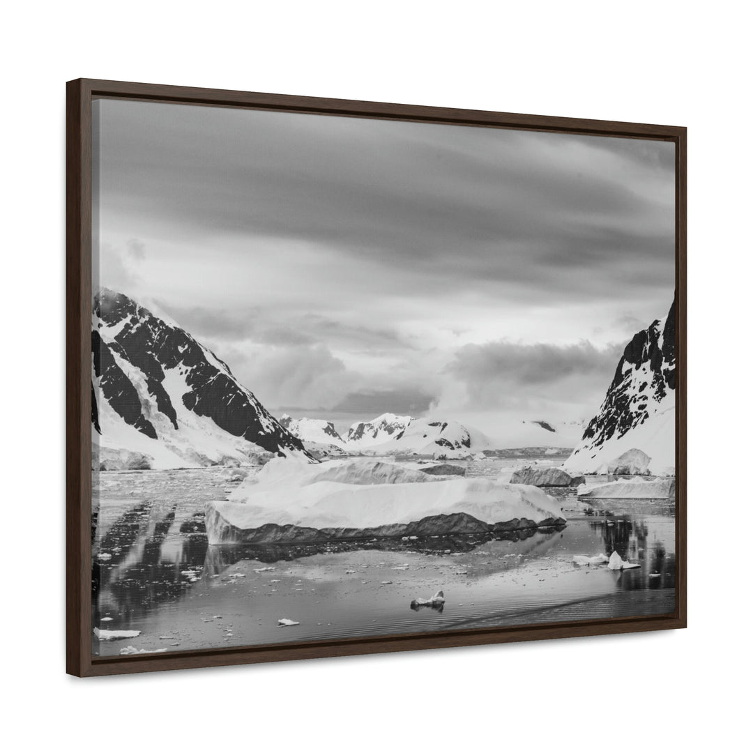 A Still Day in Black and White - Canvas with Frame