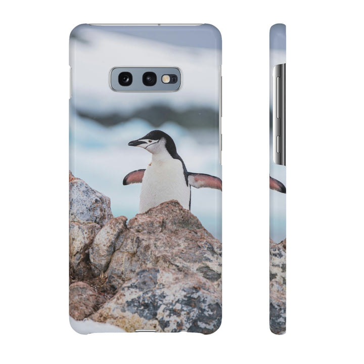 Stretched Penguin - Phone Case