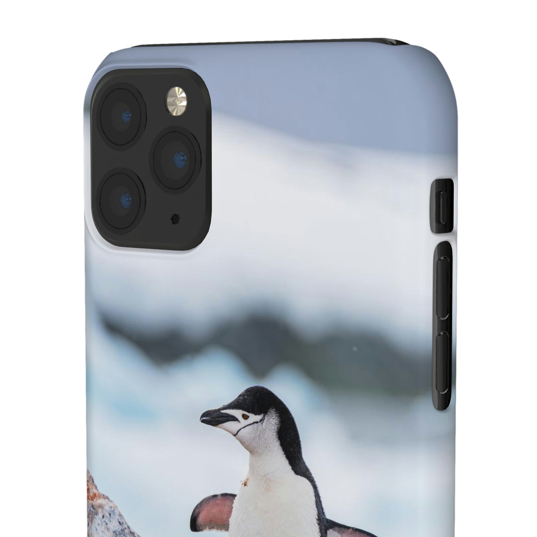 Stretched Penguin - Phone Case