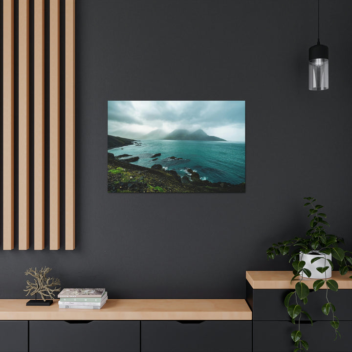 Mystical Mountain View - Canvas