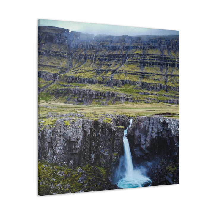 A Remote Waterfall - Canvas