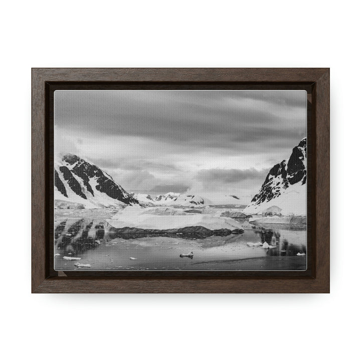 A Still Day in Black and White - Canvas with Frame