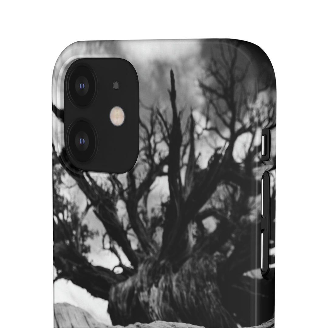 Desert Reach in Black and White - Phone Case