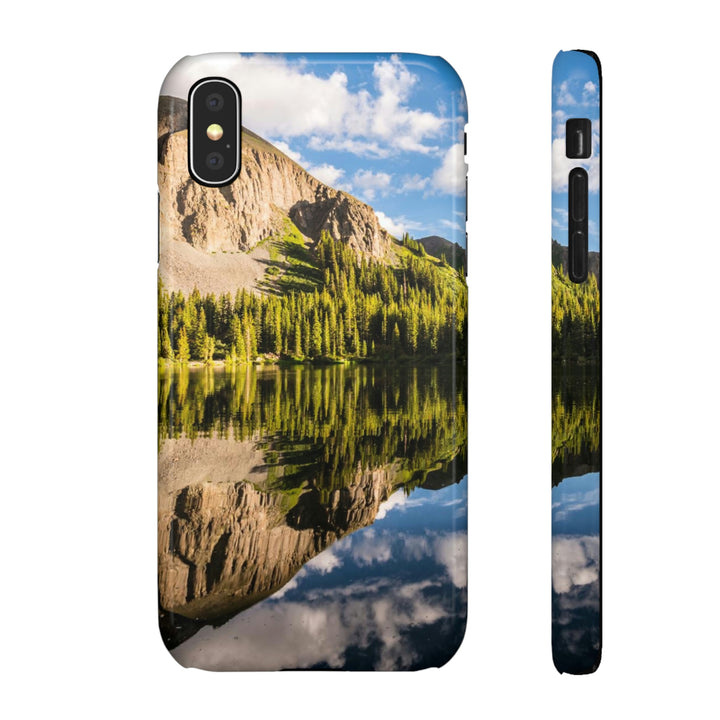 Mountain Scene Reflected - Phone Case