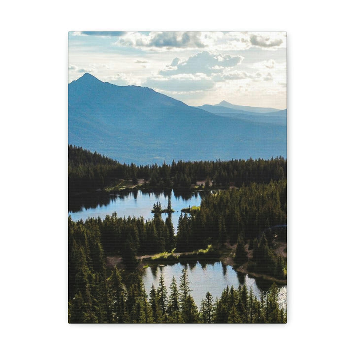 Cool Mountain Lakes - Canvas