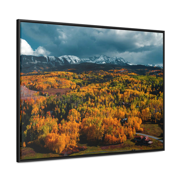 Golds of Autumn - Canvas with Frame