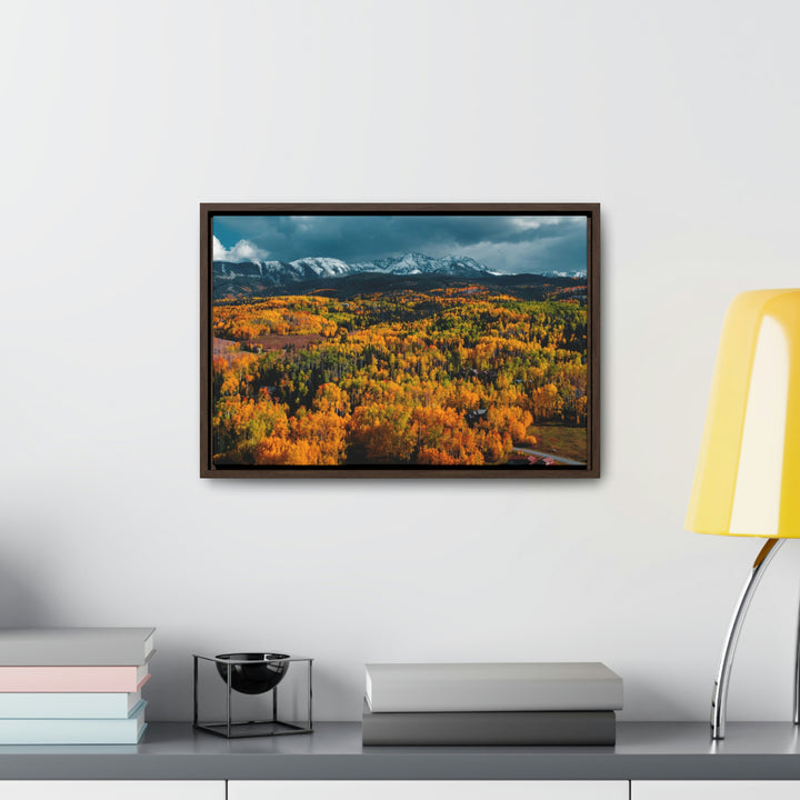 Golds of Autumn - Canvas with Frame