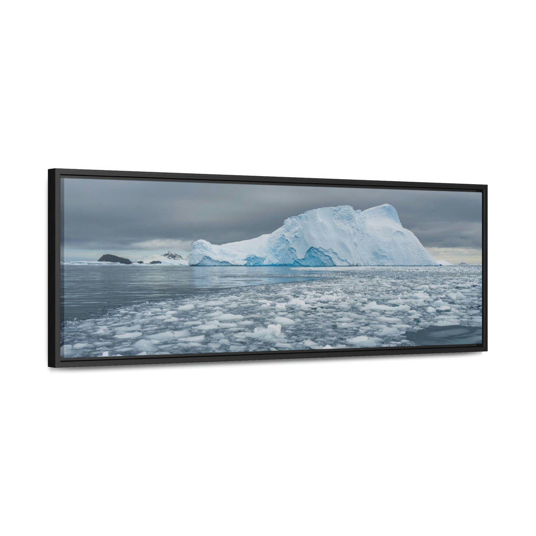 Lane of Ice - Canvas with Frame