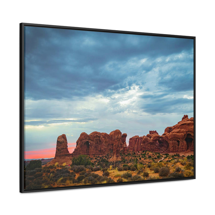 Arches at Sunset - Canvas with Frame