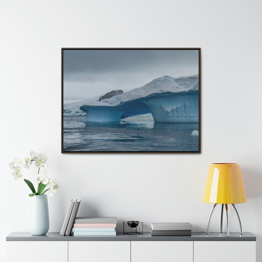 Textured Ice - Canvas with Frame