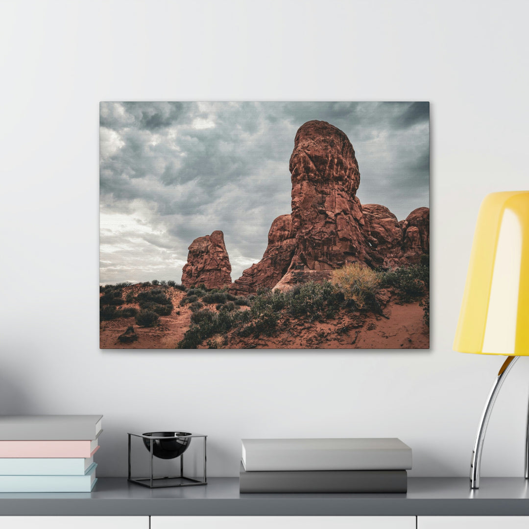 Dramatic Rocks - Canvas