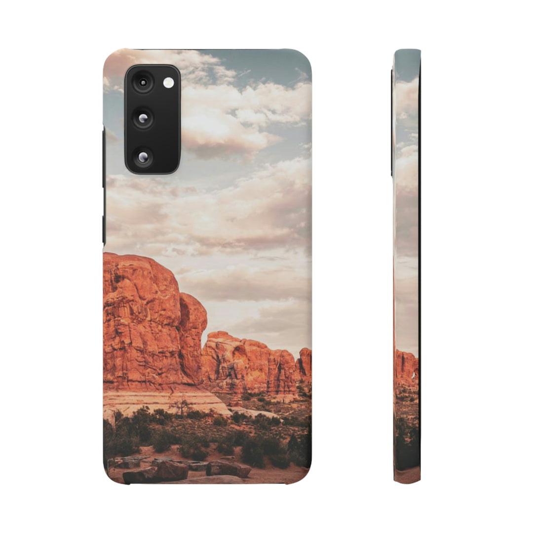 A Desert Sunset - Phone Case