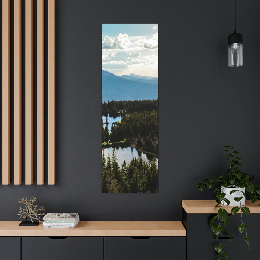 Cool Mountain Lakes - Canvas