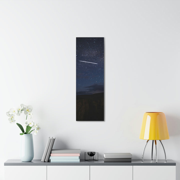 Starlink Above the Canyon - Canvas