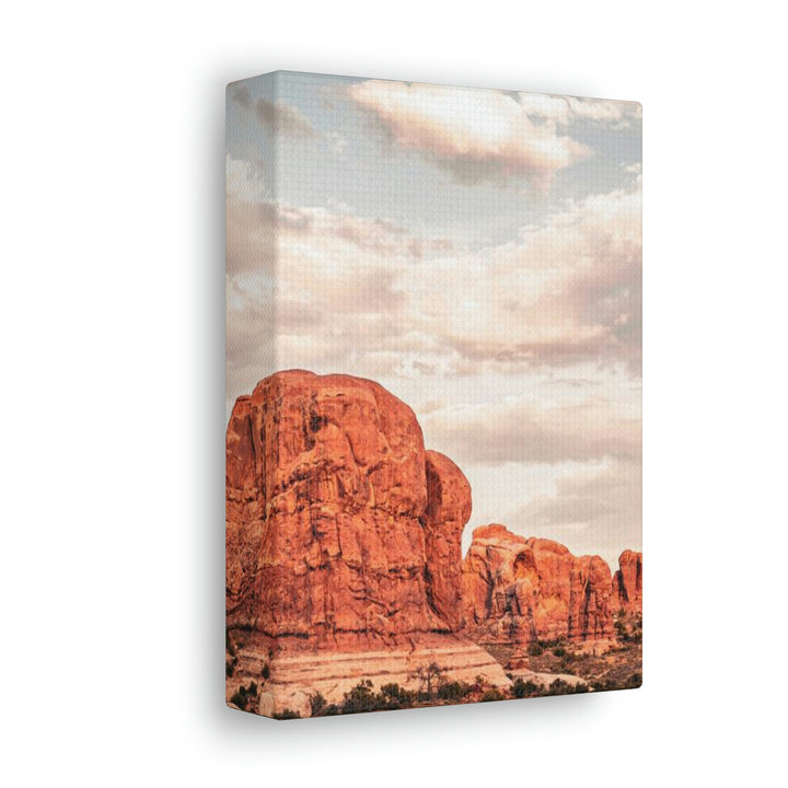 A Desert Sunset - Canvas