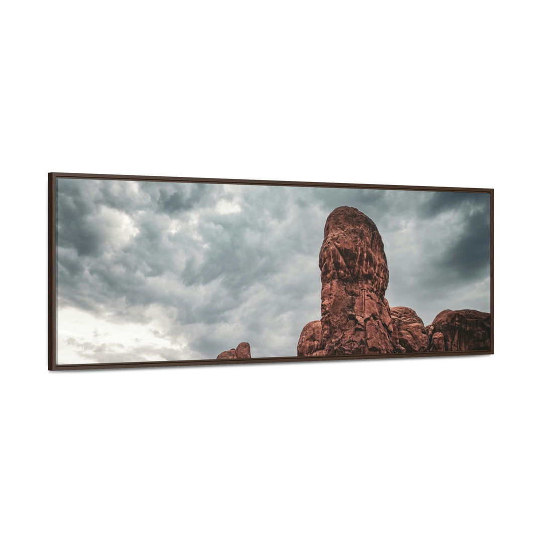 Dramatic Rocks - Canvas with Frame