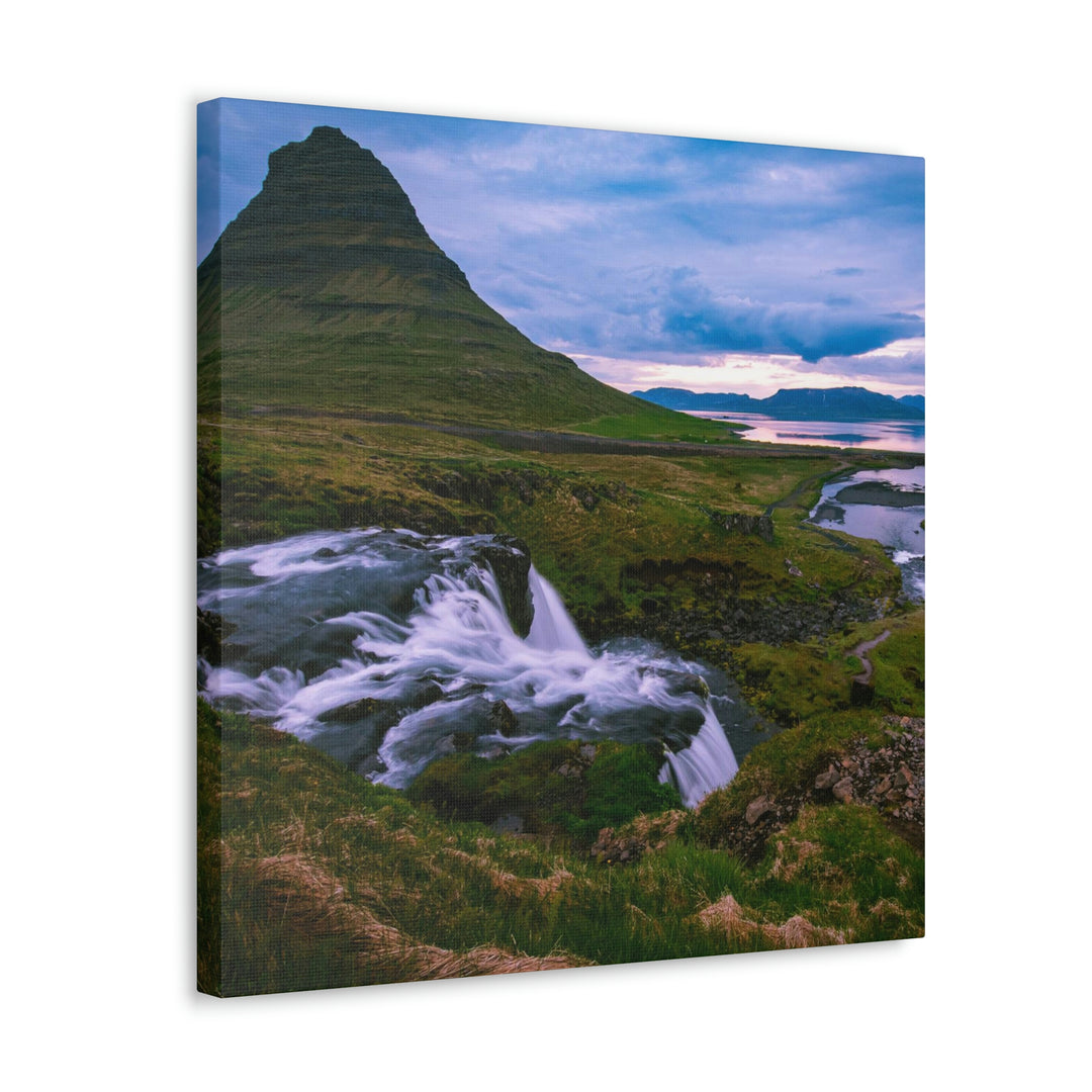 An Icelandic Sunset - Canvas