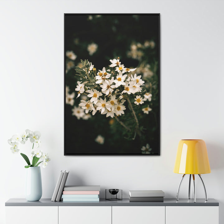 A Touch of White - Canvas with Frame