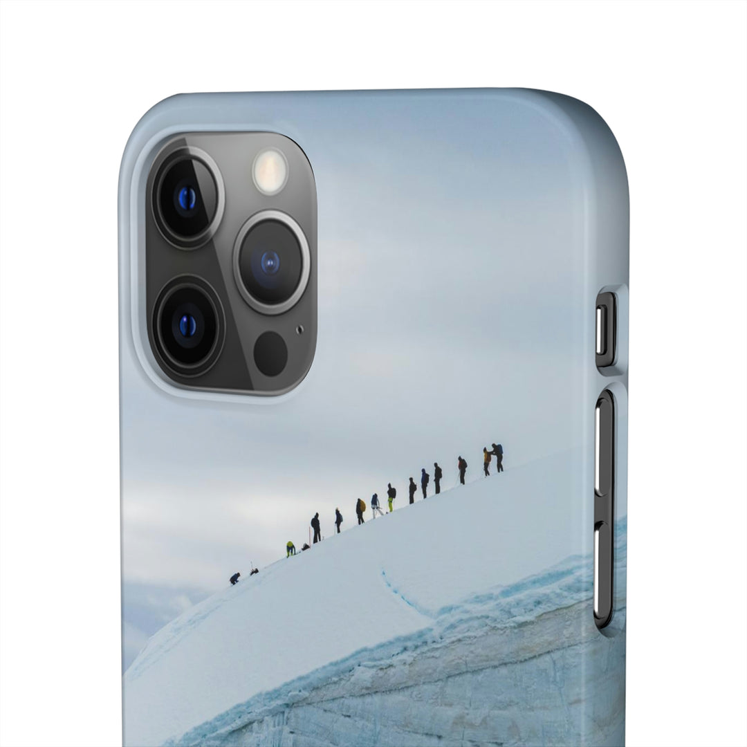 Preparing for the Climb - Phone Case