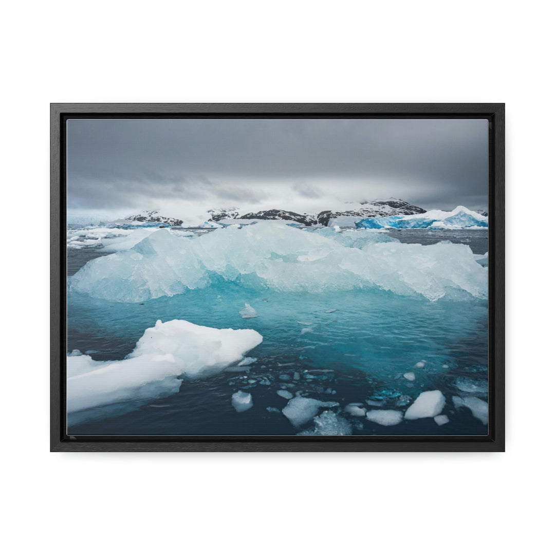 Floating Ice - Canvas with Frame