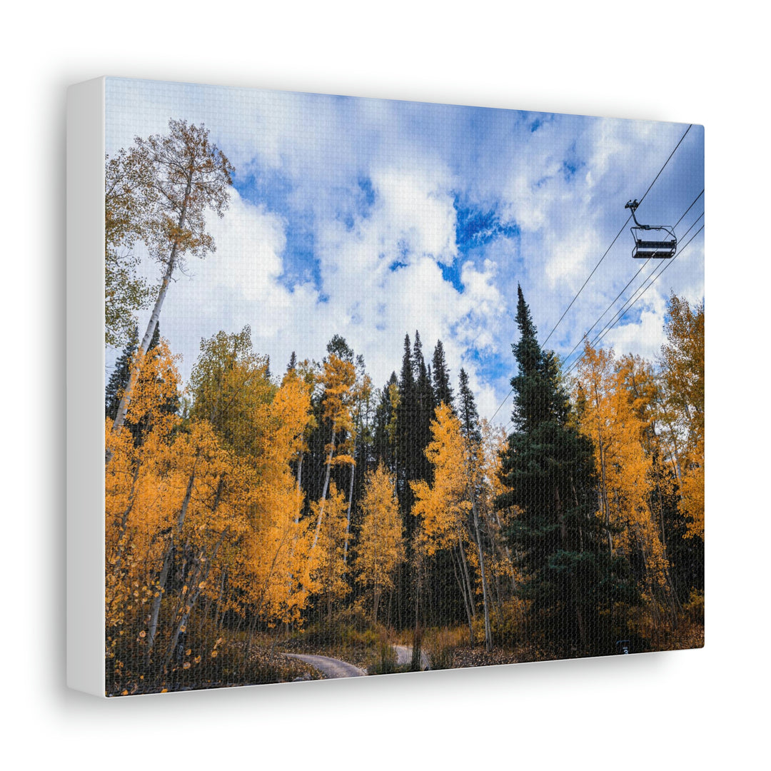 Chairlift in Suspension - Canvas