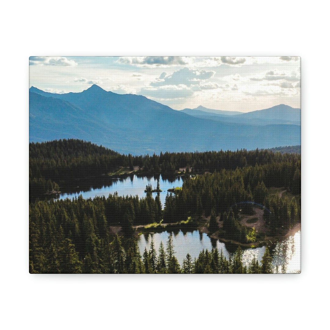 Cool Mountain Lakes - Canvas