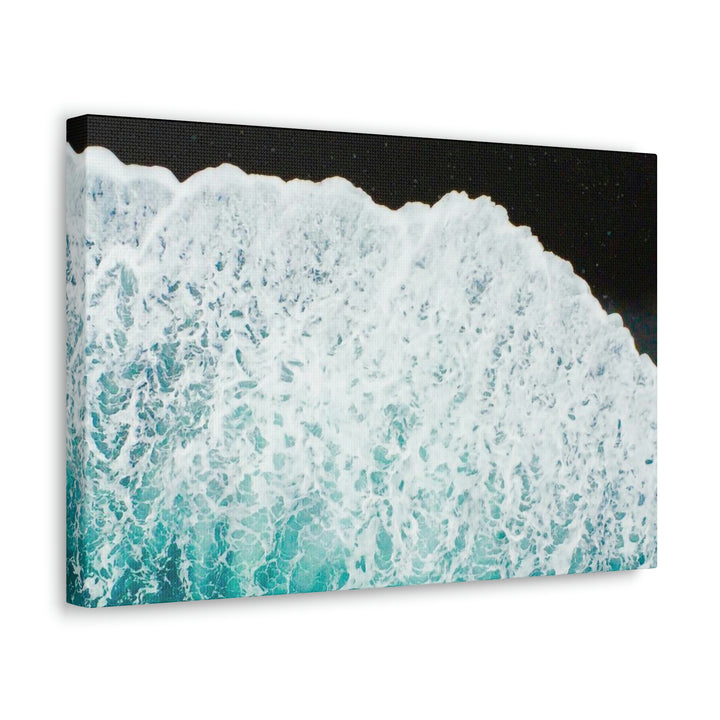 A Wave on Volcanic Sand - Canvas