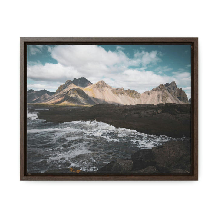 Crashing Sea - Canvas with Frame