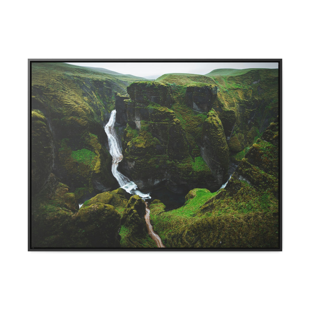 A Green Dream - Canvas with Frame