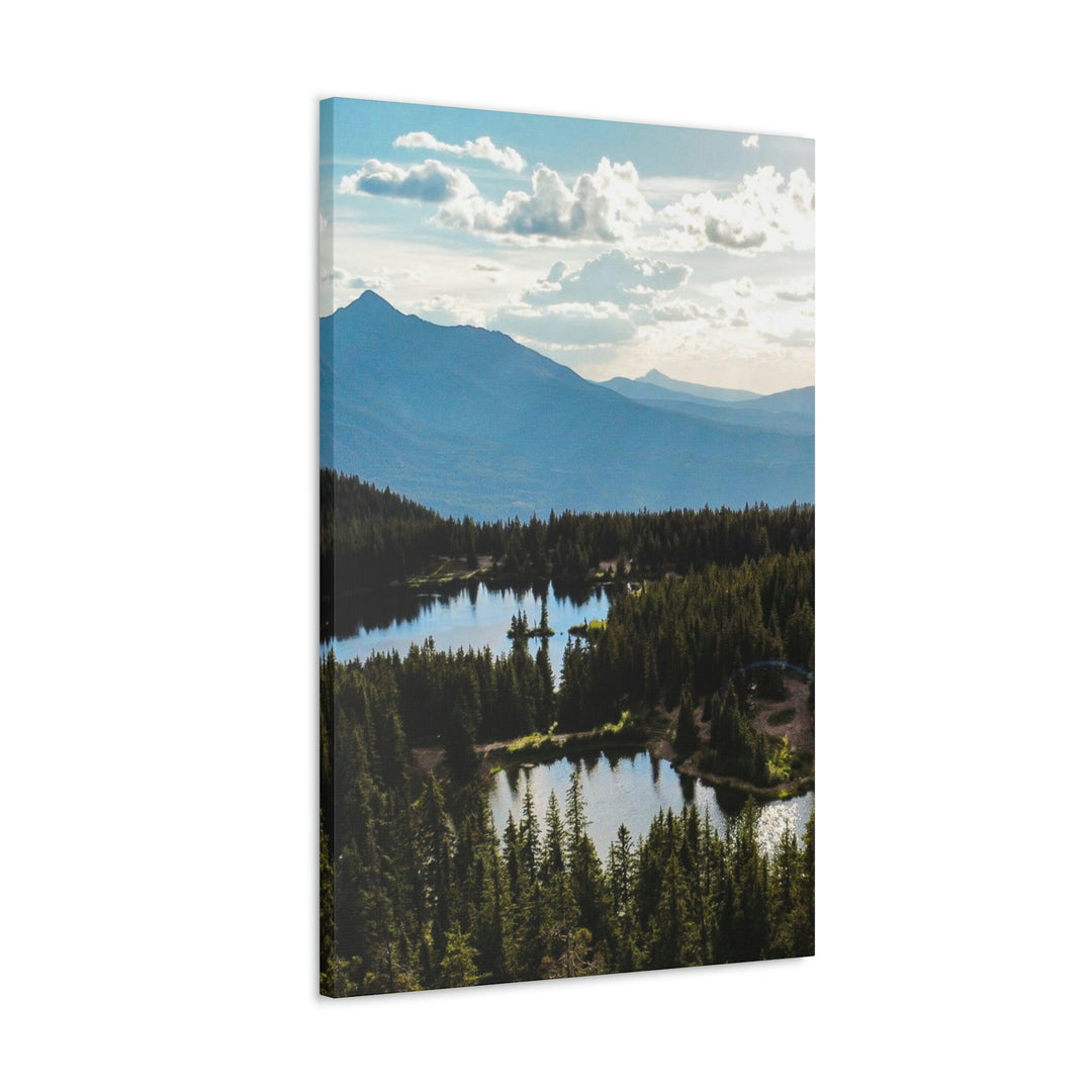 Cool Mountain Lakes - Canvas