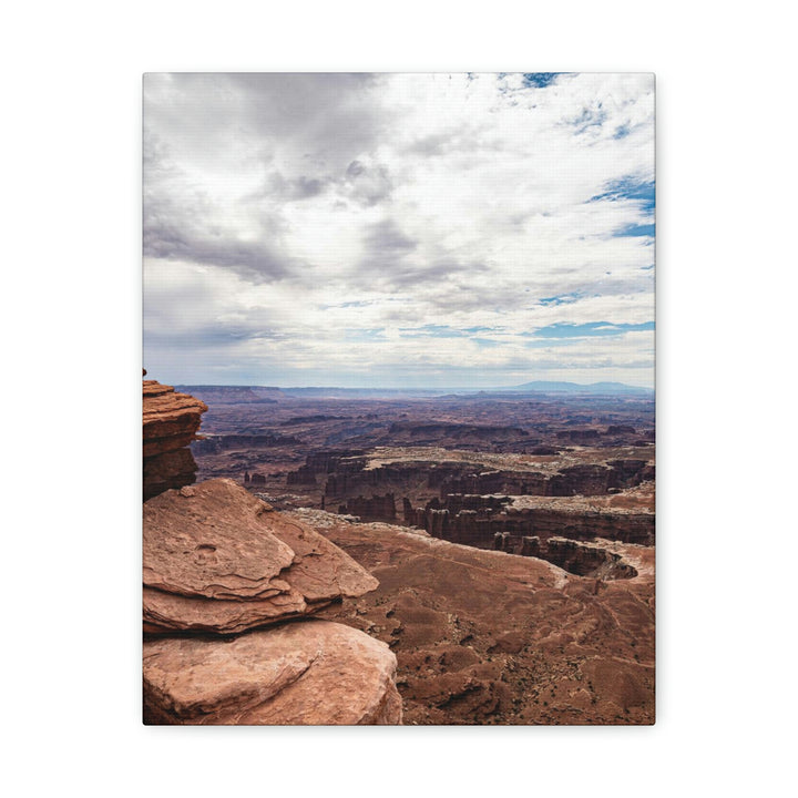 The Canyon Below - Canvas