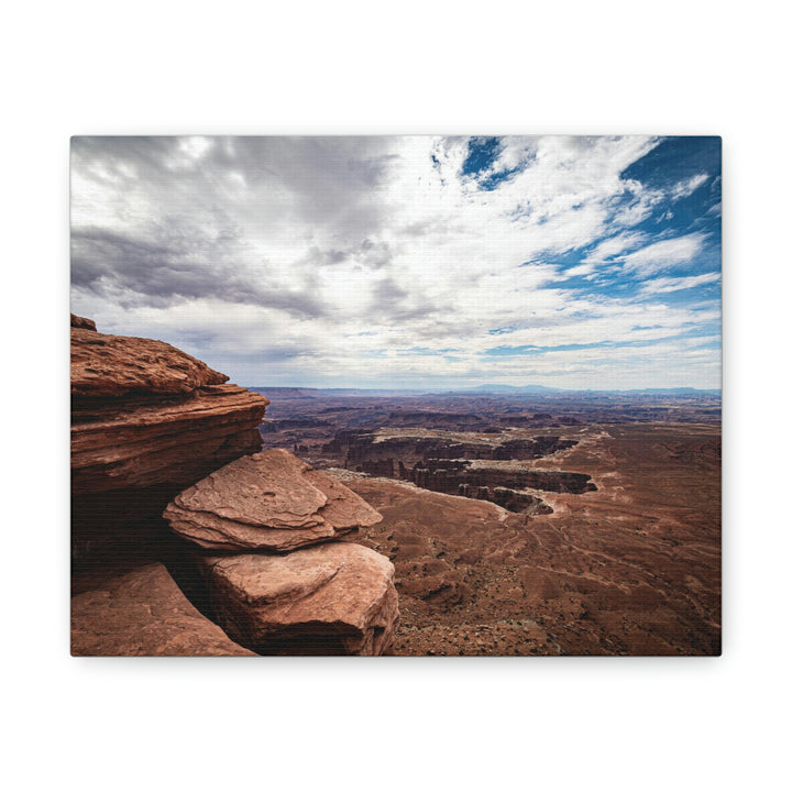 The Canyon Below - Canvas