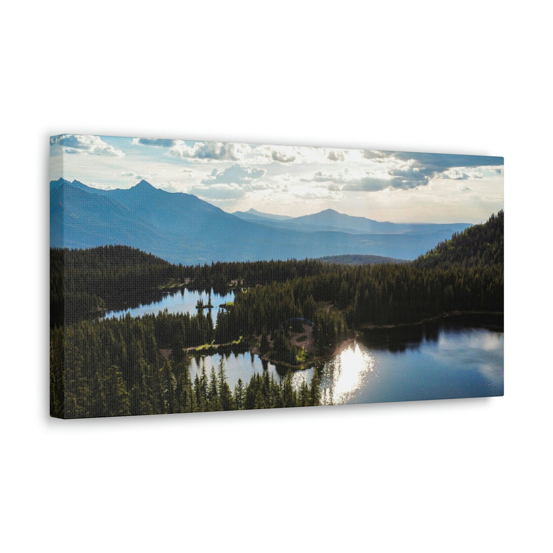 Cool Mountain Lakes - Canvas