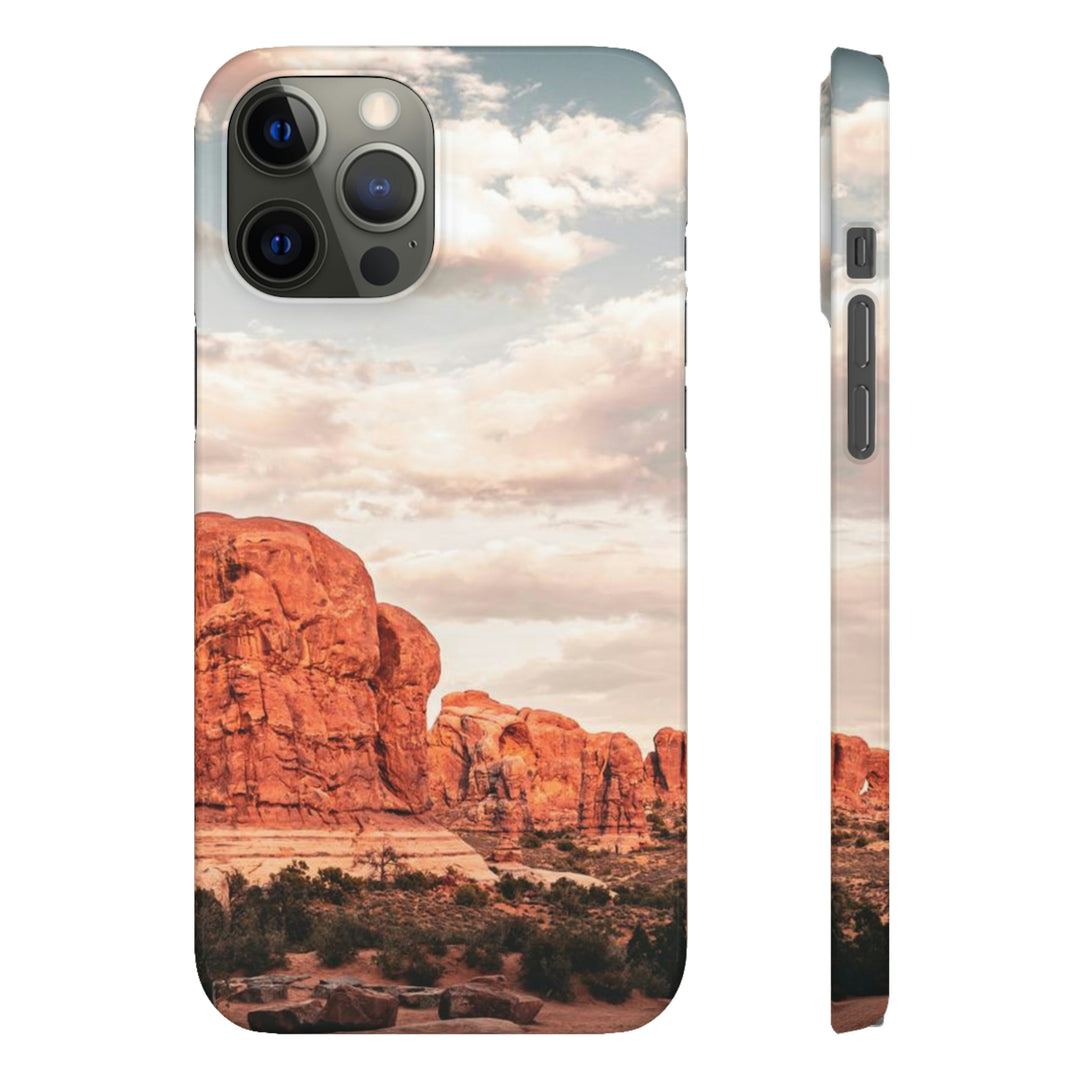 A Desert Sunset - Phone Case