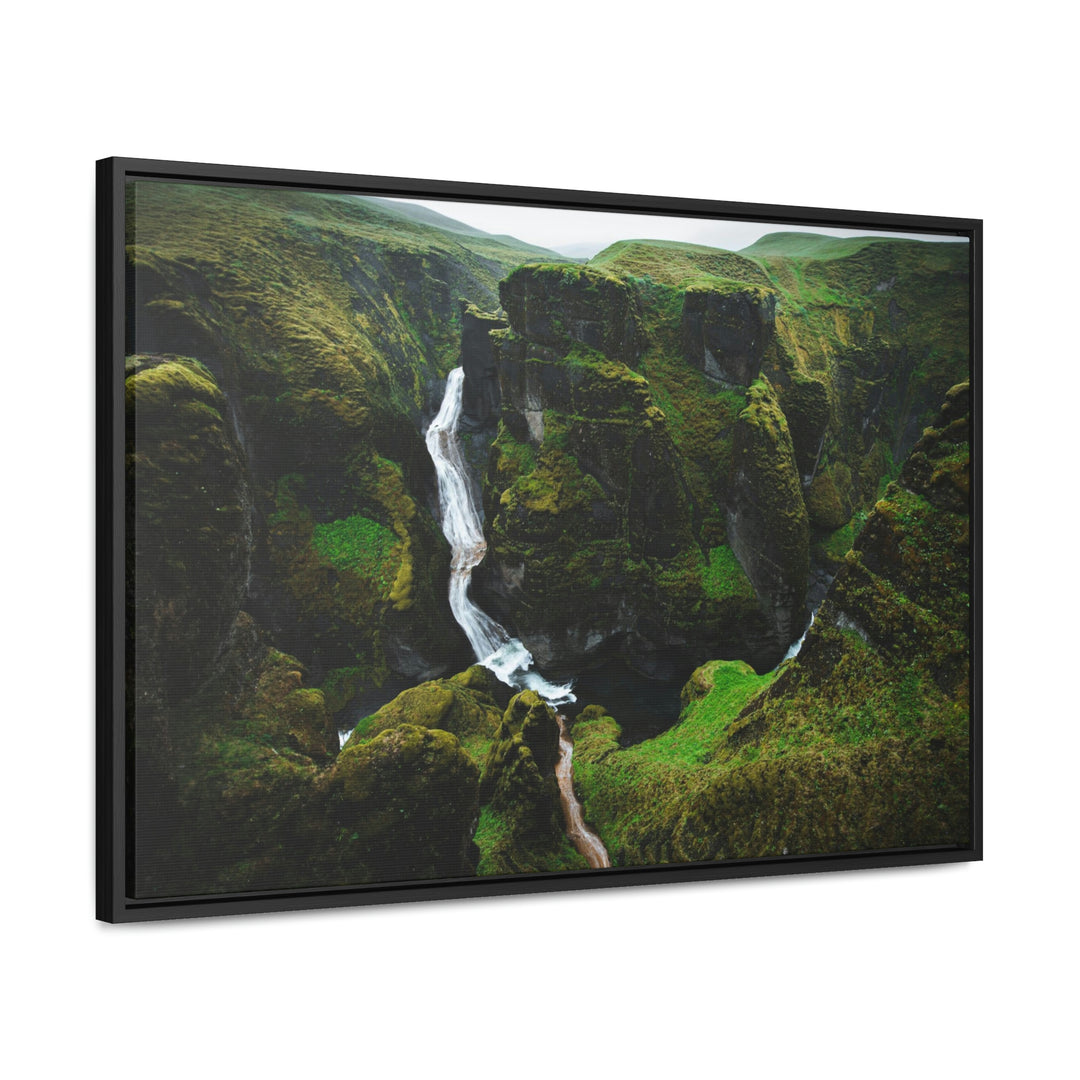 A Green Dream - Canvas with Frame