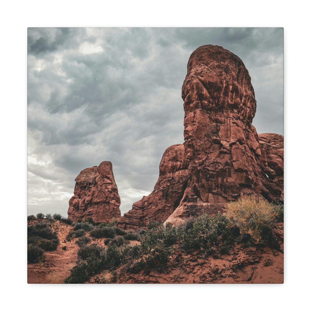 Dramatic Rocks - Canvas