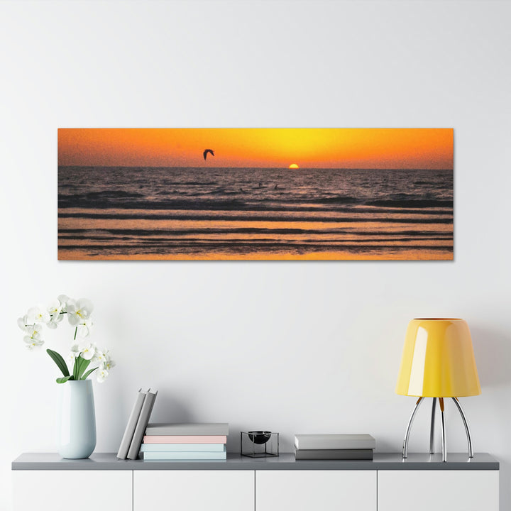 Sunrise on the Sea - Canvas