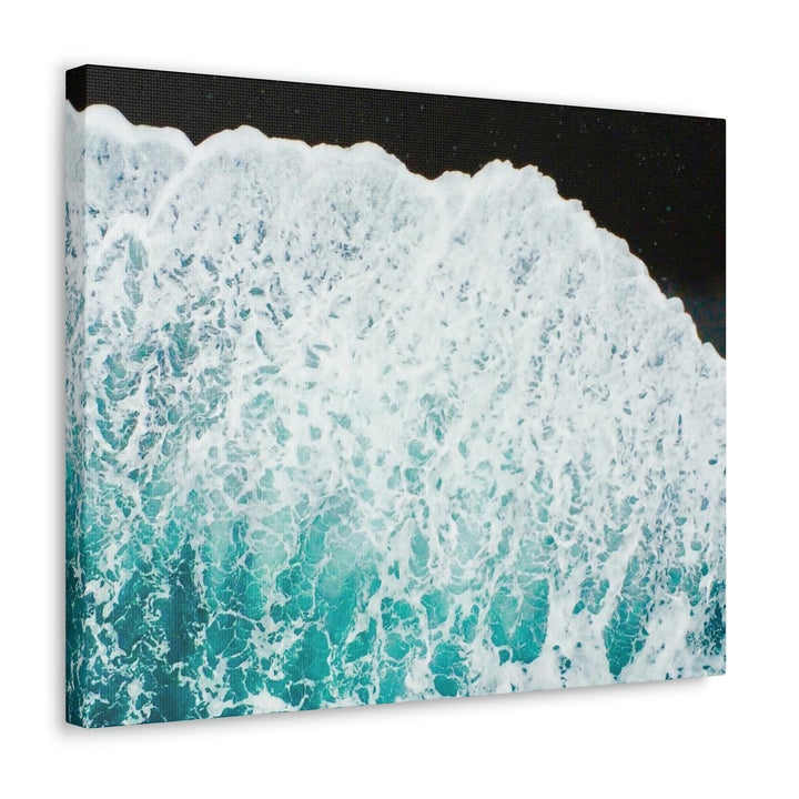 A Wave on Volcanic Sand - Canvas