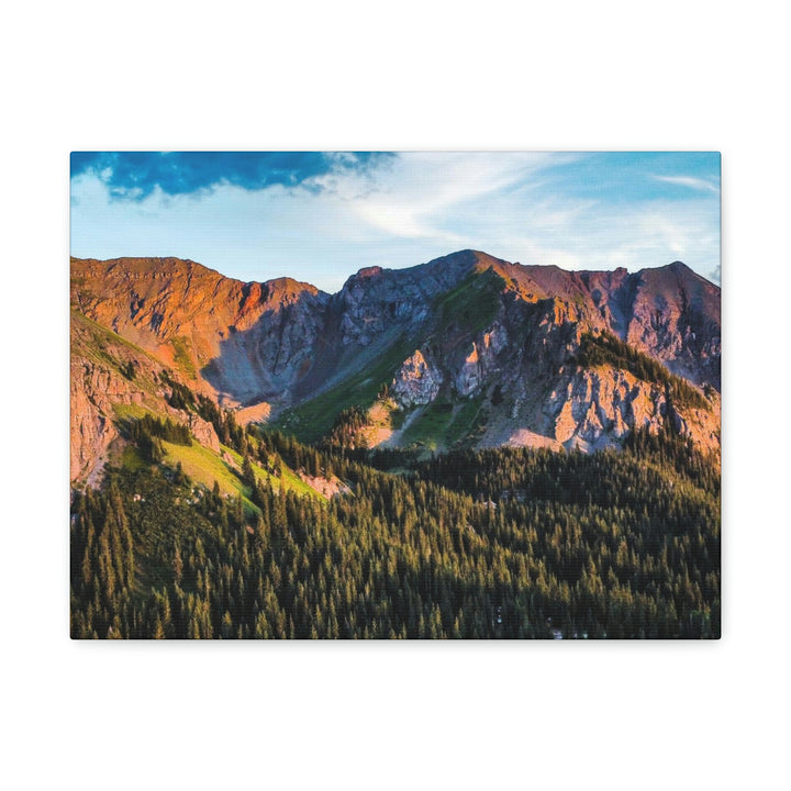 Fading Mountain Light - Canvas